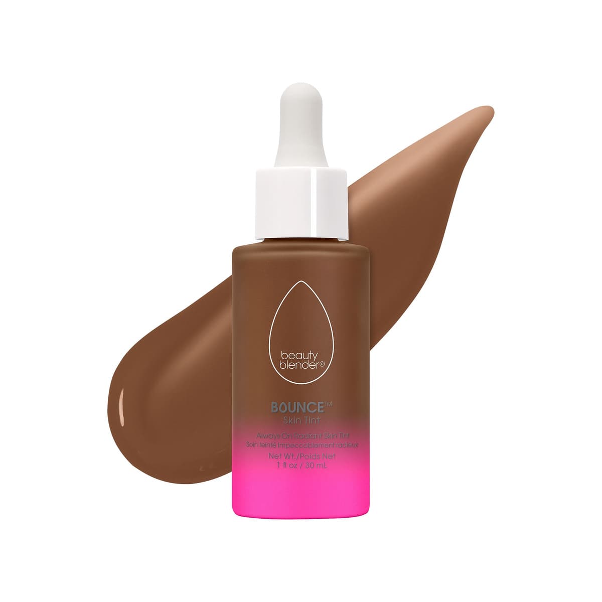 12-Hour Always on Radiant Skin Tint with Hyaluronic Acid & Niacinamide, Deep 4