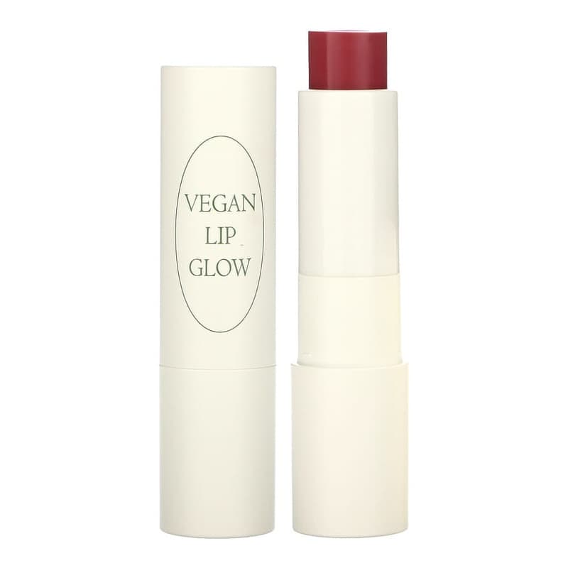 Vegan Lip Glow, #04 Soft Mauve
