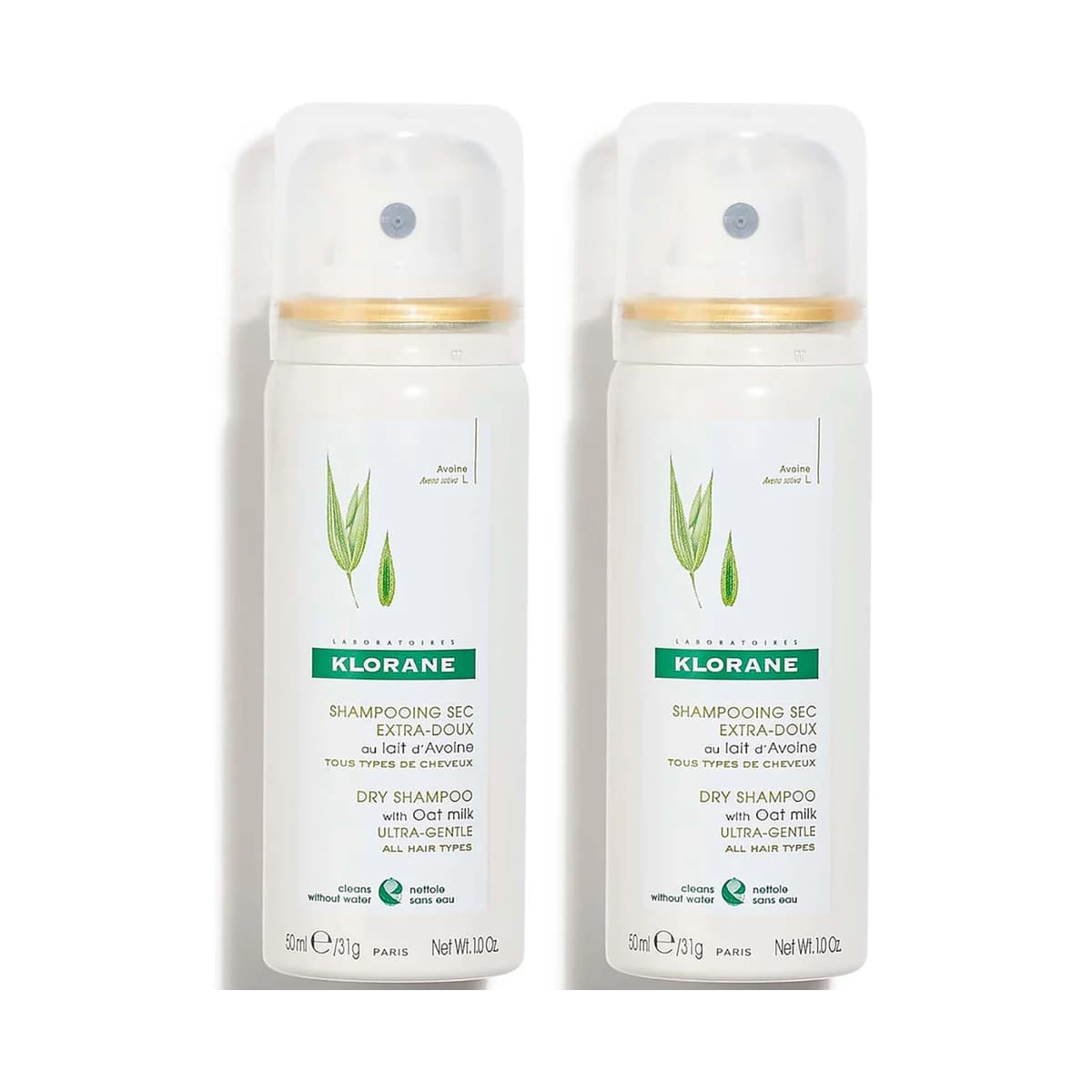 Dry Shampoo with Oat Milk Travel Duo