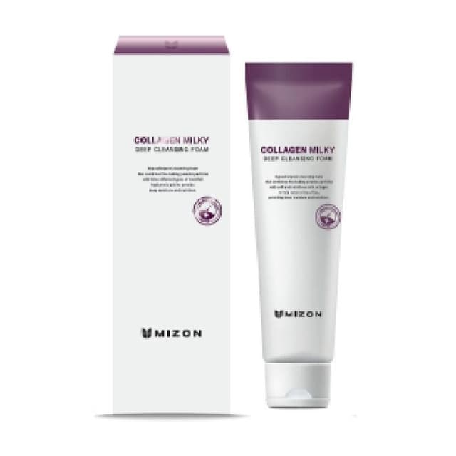 Deep Cleansing Foam, Collagen Milky
