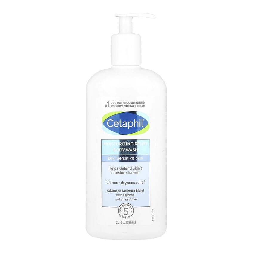 Moisturizing Relief Body Wash, Dry, Sensitive Skin