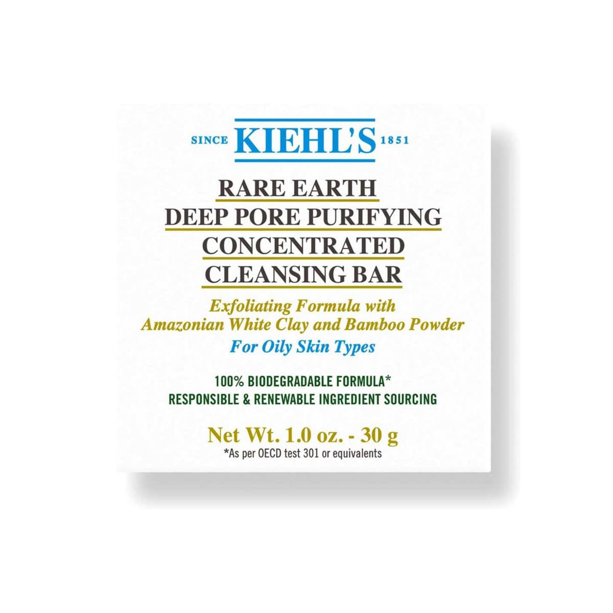 Rare Earth Deep Pore Detoxifying Concentrated Cleaning Bar