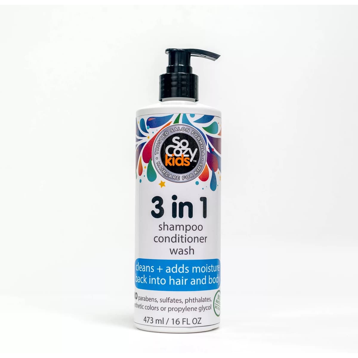 Kids' 3-in-1 Shampoo + Conditioner + Body Wash