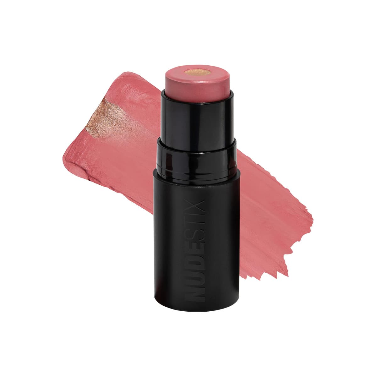 Nudies Matte + Glow Core All Over Face Plumping Peptide Blush, Pink Ice