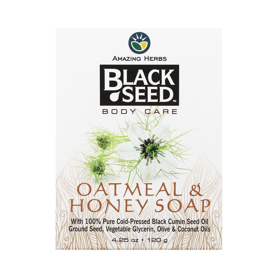 Black Seed, Oatmeal & Honey Bar Soap