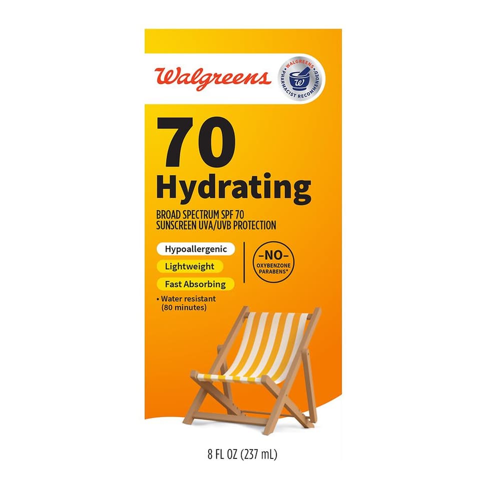 Hydrating Sunscreen Lotion SPF 70