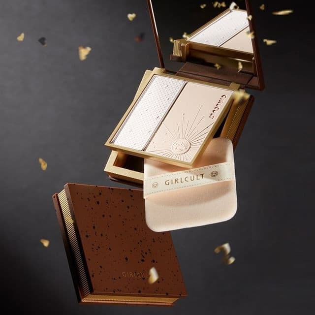 Gold Rush Series Double Effect Pressed Powder, #02# Natural