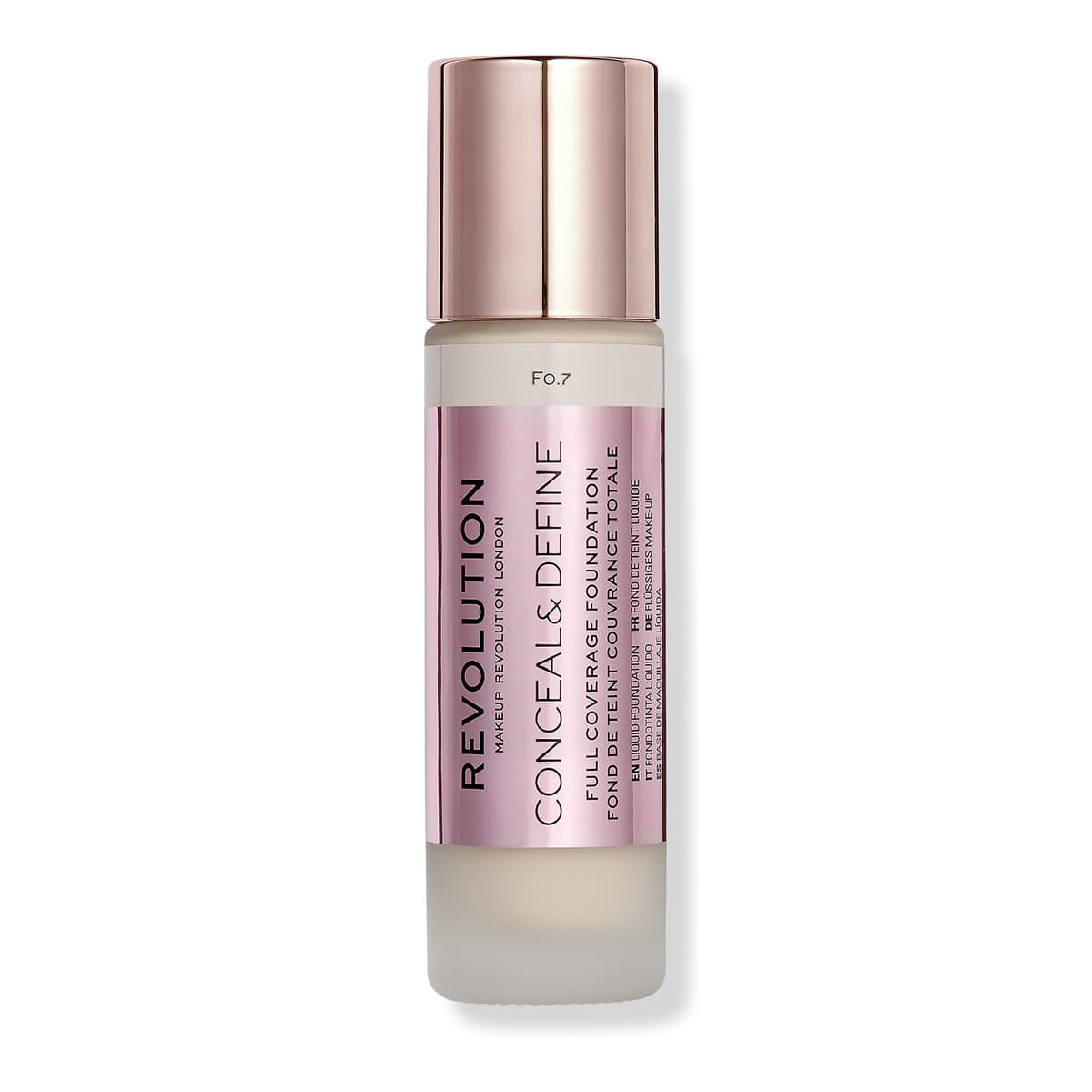 Conceal & Define Full Coverage Foundation, F0.7