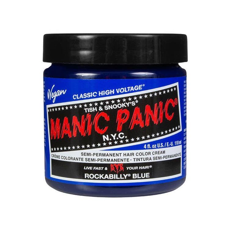 High Voltage Hair Dye Rockabilly Blue