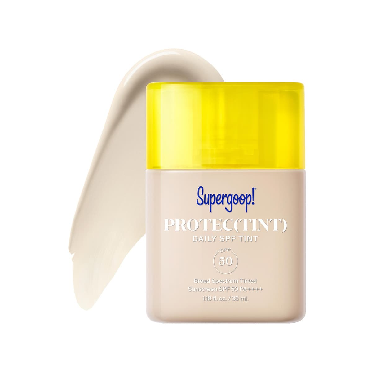 Protec(tint) Daily SPF Tint SPF 50 Sunscreen Skin Tint with Ectoin, 10N