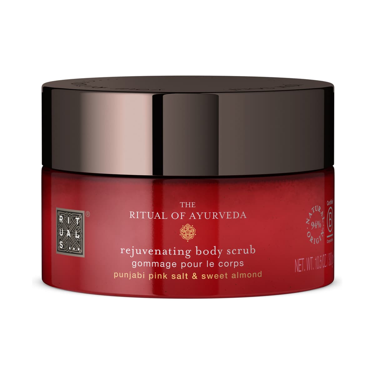 The Ritual of Ayurveda Sweet Almond & Indian Rose Salt Body Scrub