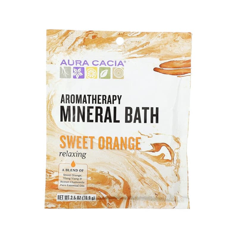 Aromatherapy Mineral Bath, Relaxing, Sweet Orange