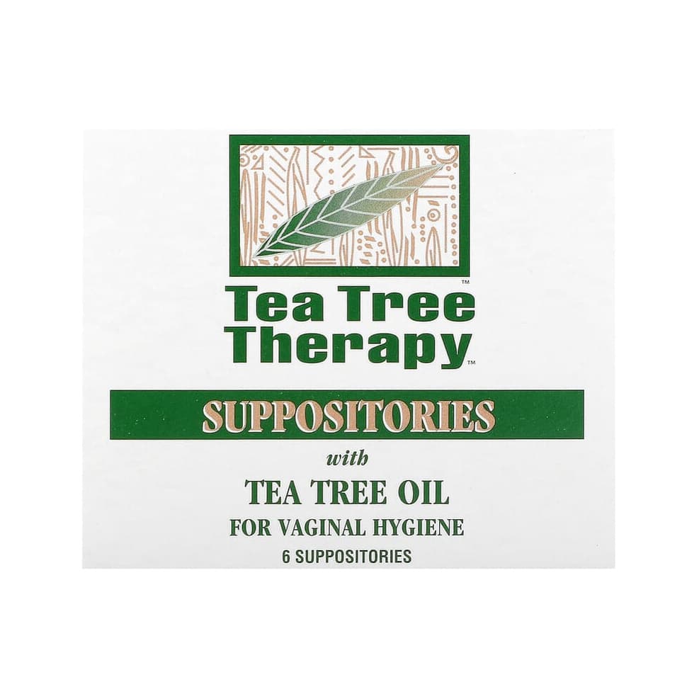 Suppositories with Tea Tree Oil for Vaginal Hygiene
