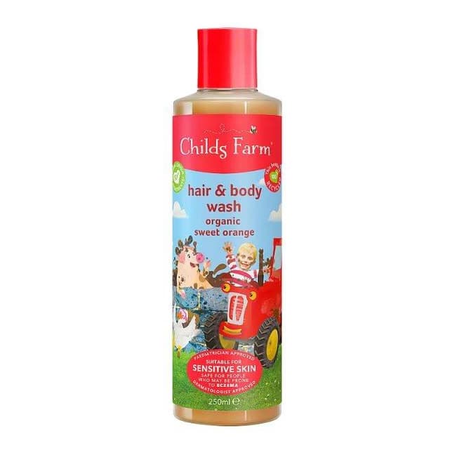 Hair & Body Wash Organic Sweet Orange