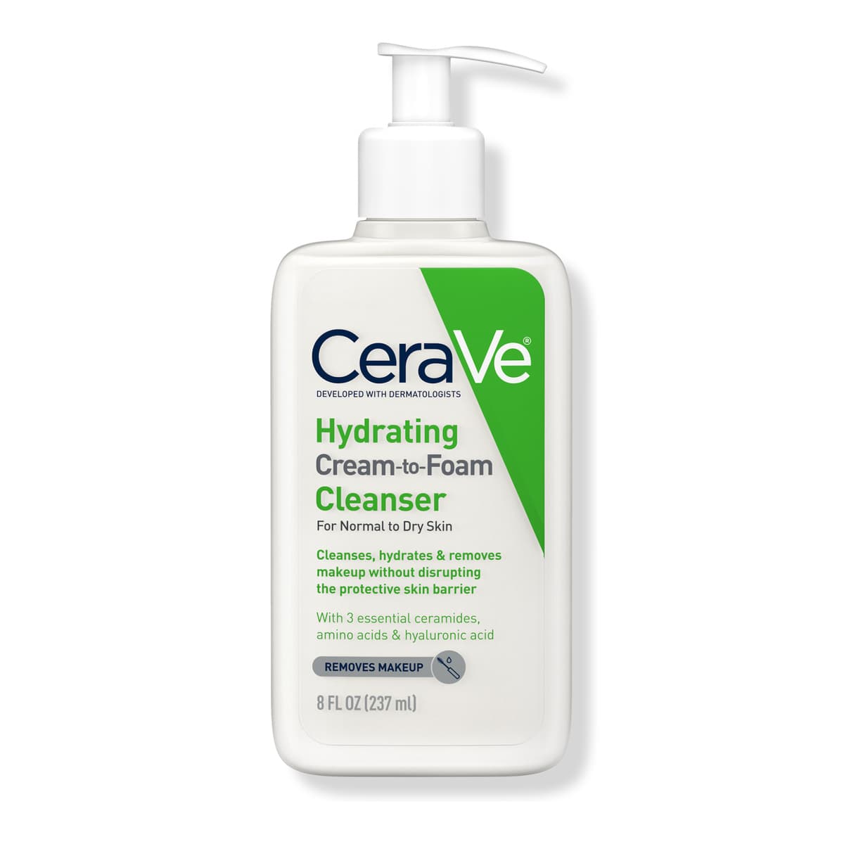 Hydrating Cream-to-Foam Face Wash for Balanced to Dry Skin