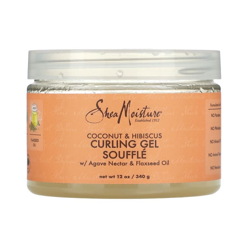 Curling Gel Souffle, Coconut & Hibiscus