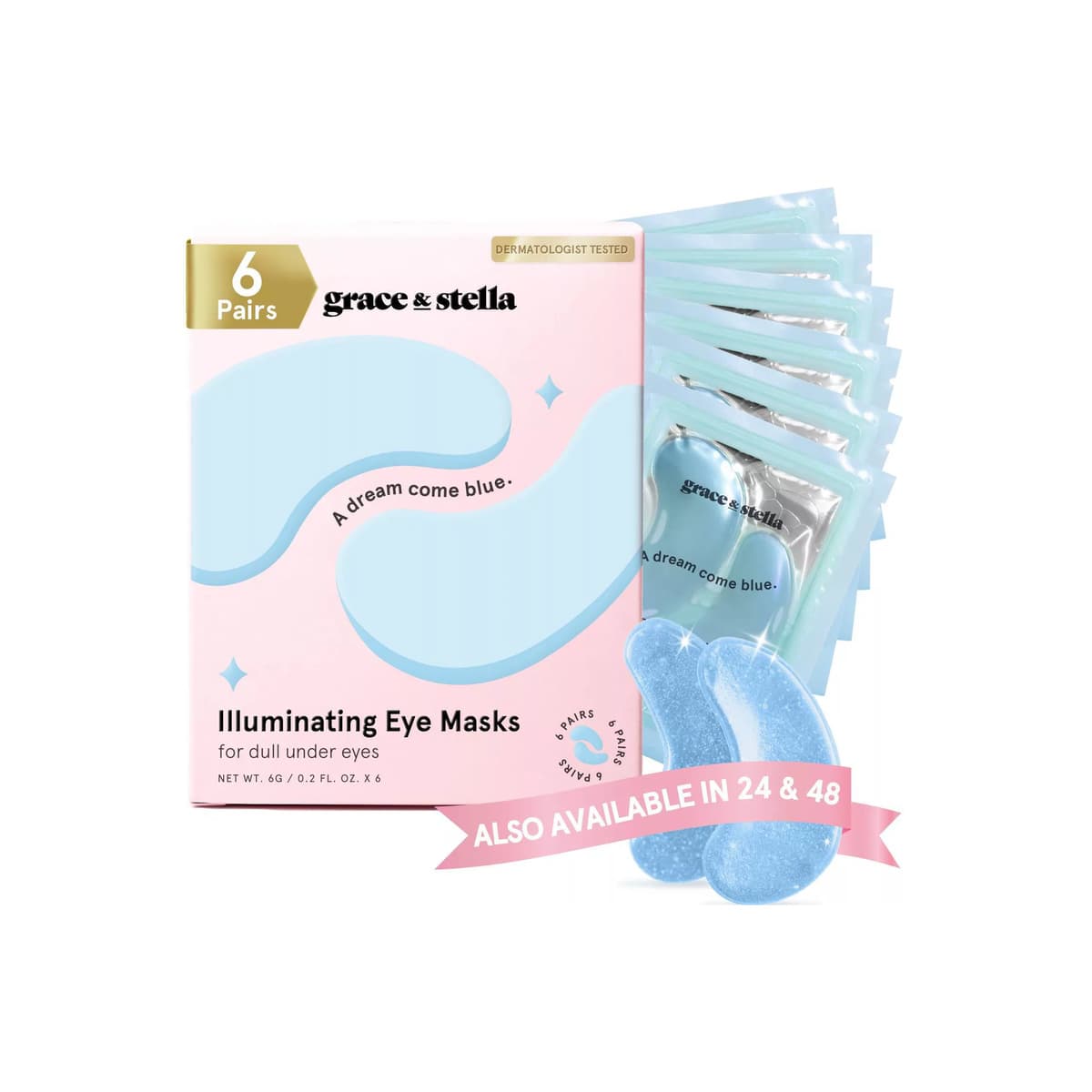 Illuminating Under Eye Mask - Blue
