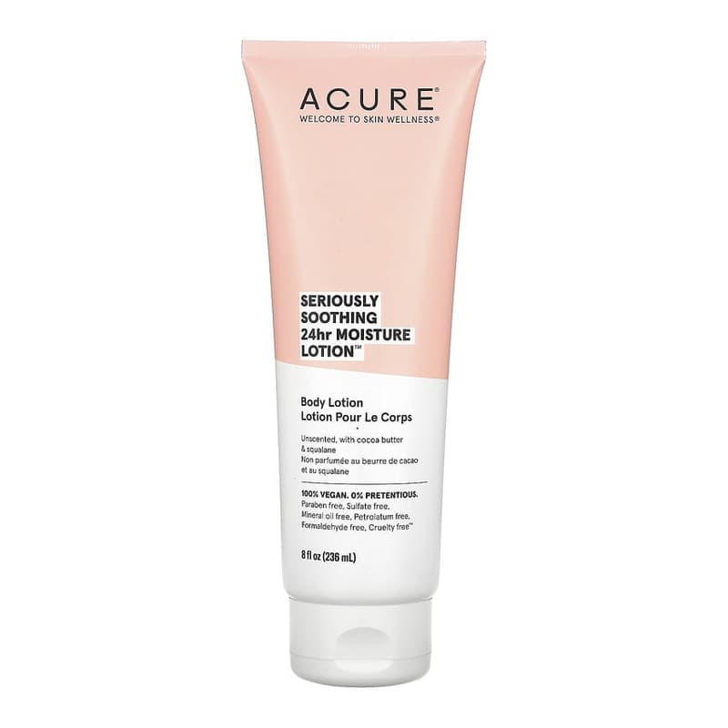 Seriously Soothing, 24hr Moisture Lotion, Unscented