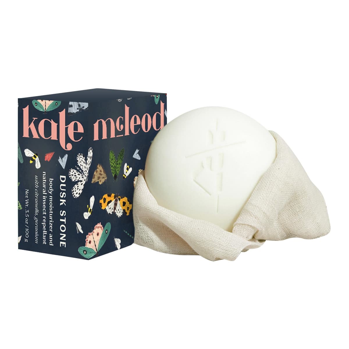Dusk Stone Natural Insect Repellent & Solid Body Lotion Bar