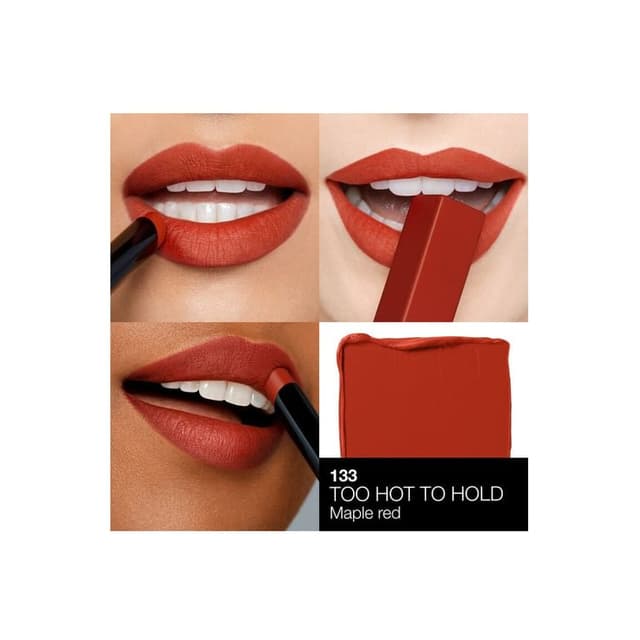 Power Matte Lipstick, #133 Too Hot To Hold