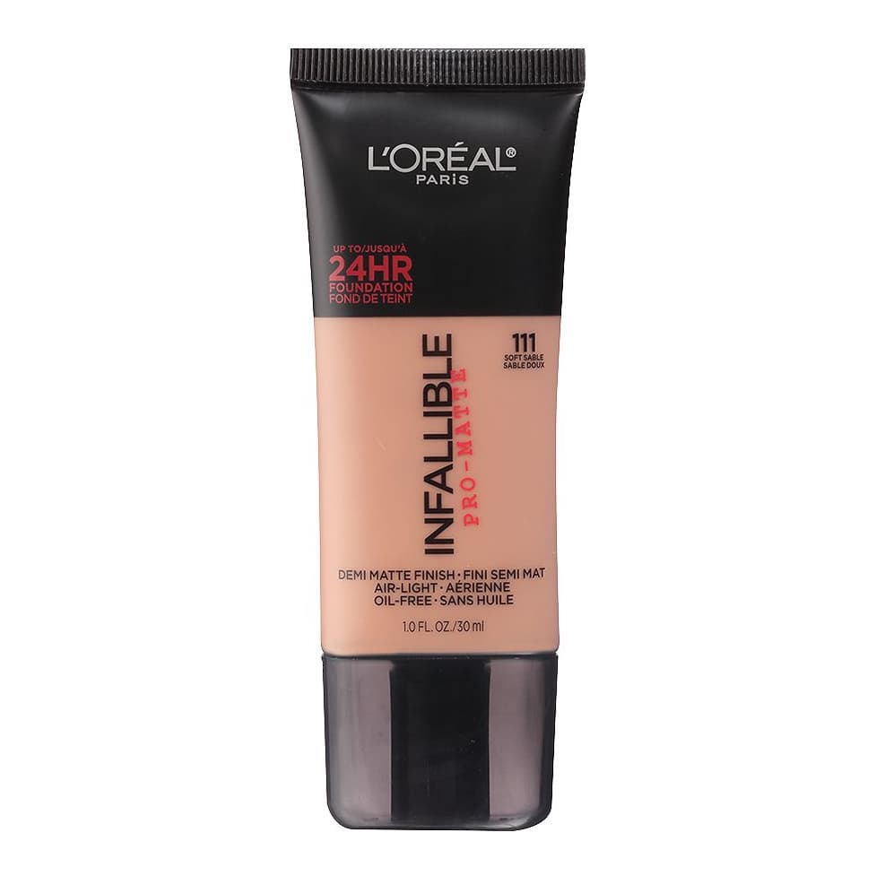 Pro-Matte Liquid Foundation Makeup, Soft Sable