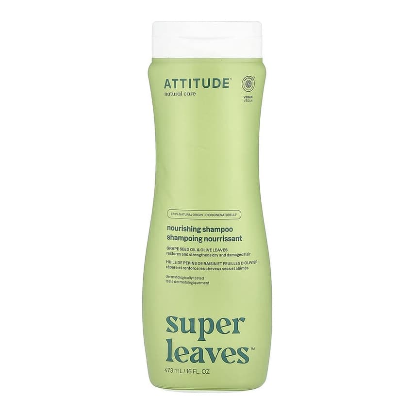 Super Leaves™, Nourishing Shampoo, Grape Seed Oil & Olive Leaves
