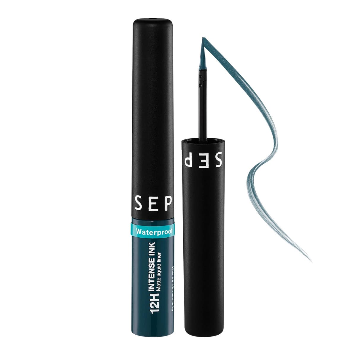 Intense Felt-Tip 12HR Liquid Waterproof Eyeliner, #03 Forest Green