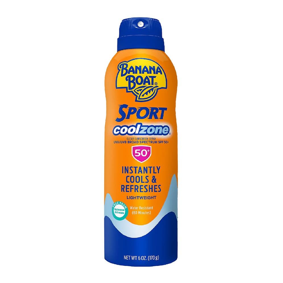 Sport Cool Zone Clear Sunscreen Spray SPF 50 Refreshing, Clean Scent