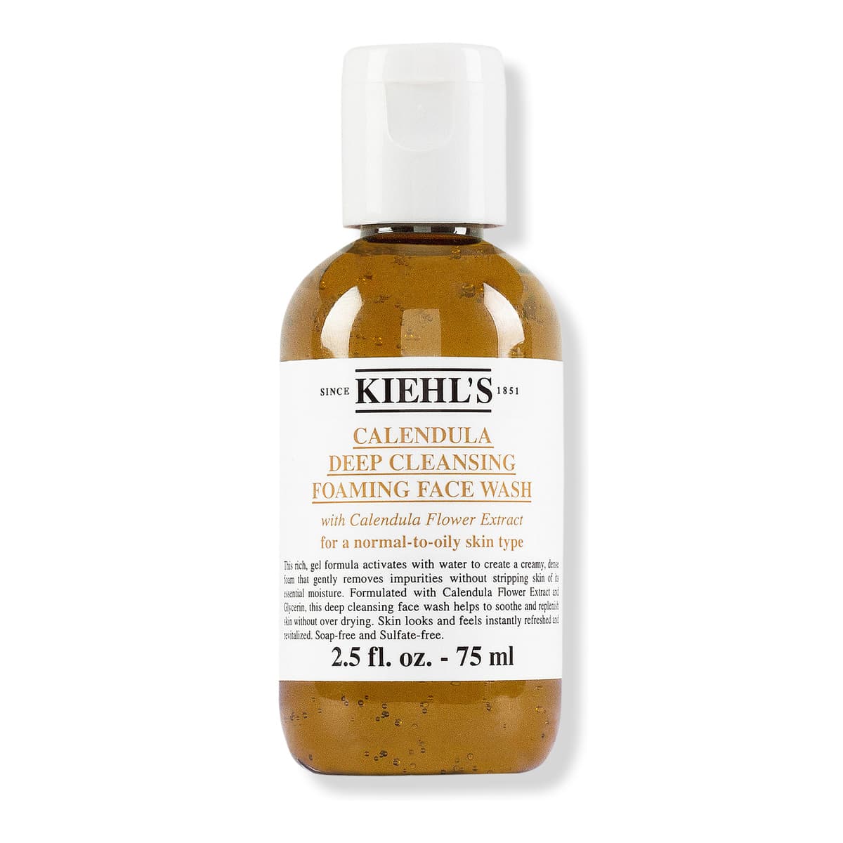Travel Size Calendula Deep Cleansing Foaming Face Wash