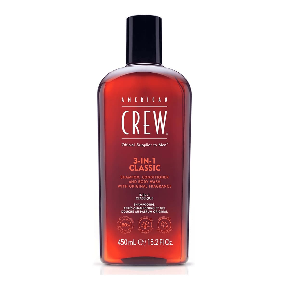 3-In-1 Classic Shampoo, Conditioner and Body Wash