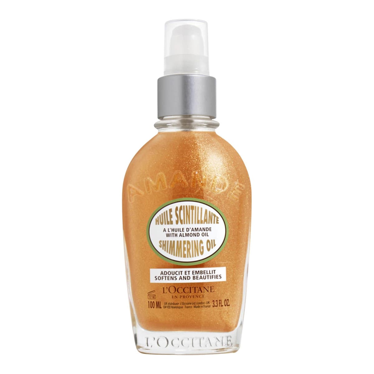 Instant Golden Glow with Almond Shimmering Body Oil