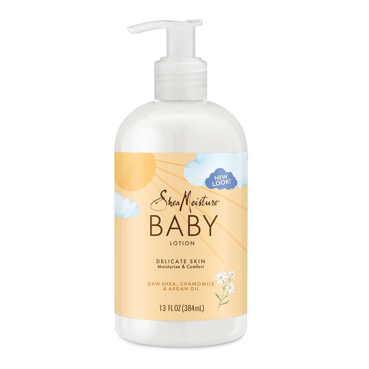Baby Lotion Raw Shea + Chamomile + Argan Oil Calm & Comfort for All Skin Types