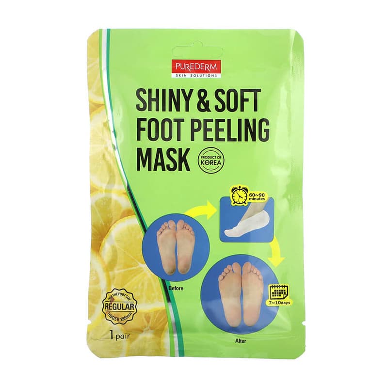 Shiny & Soft Foot Peeling Beauty Mask, Regular