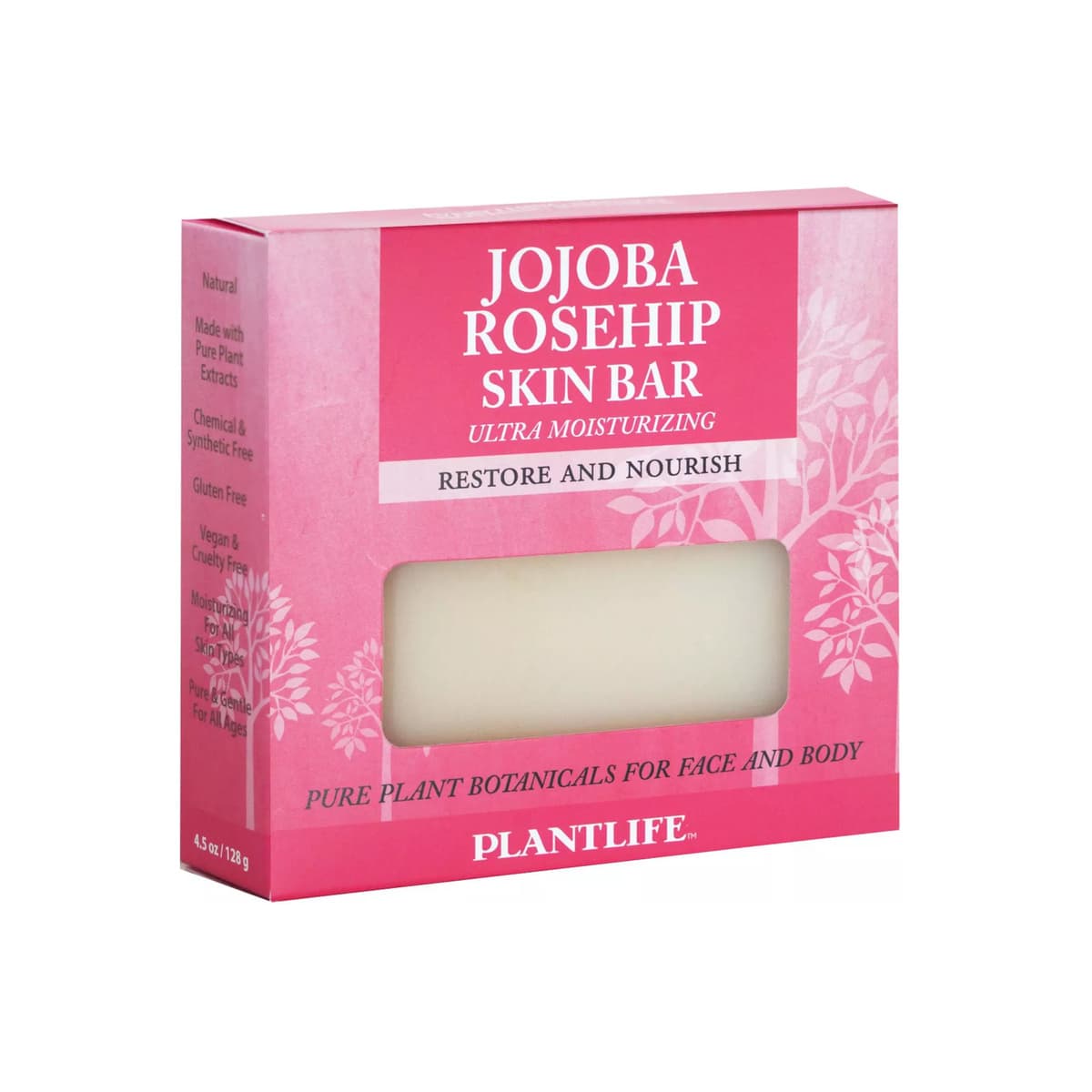 Jojoba Rosehip Bar Soap – Moisturizing, Soothing, Handcrafted, Plant-Based – Made in California