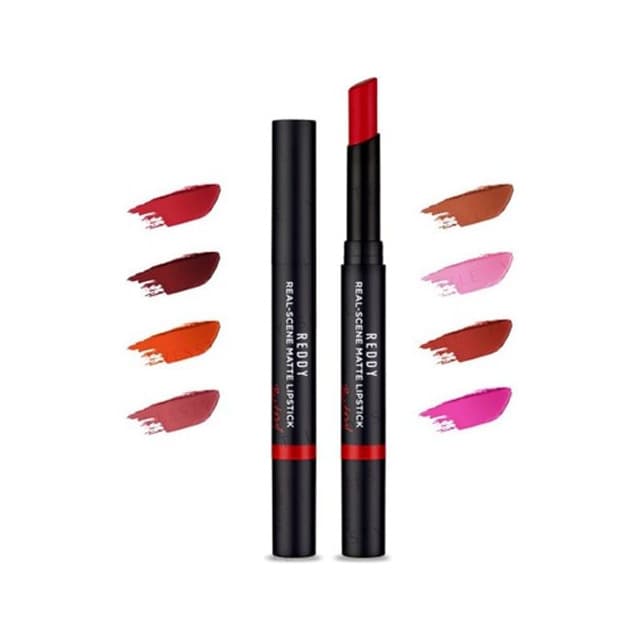 Real Scene Matte Lipstick, #08 Yarrow