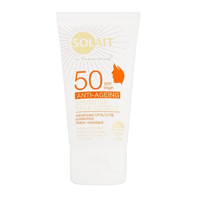 Anti-Ageing Sensitive Face Sun Cream SPF50