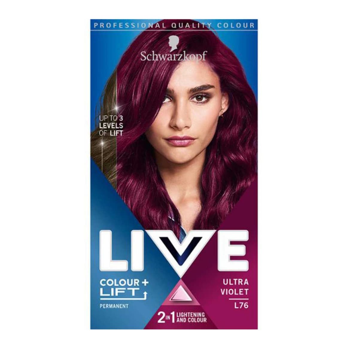 LIVE Colour + Lift L76 Ultra Violet Permanent Hair Dye