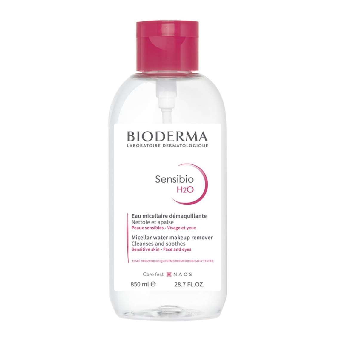 Sensibio H2O Jumbo Micellar Water Reverse Pump