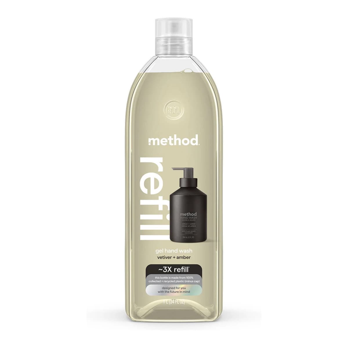 Gel Hand Soap Refill - Vetiver & Amber