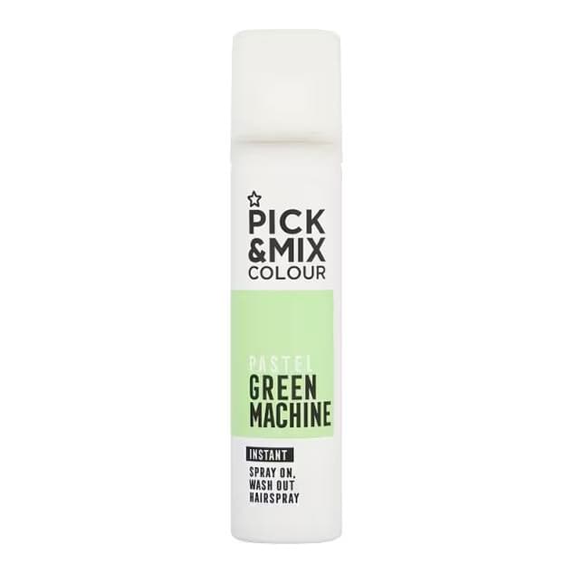 Temporary Hair Colour Spray Pastel Green