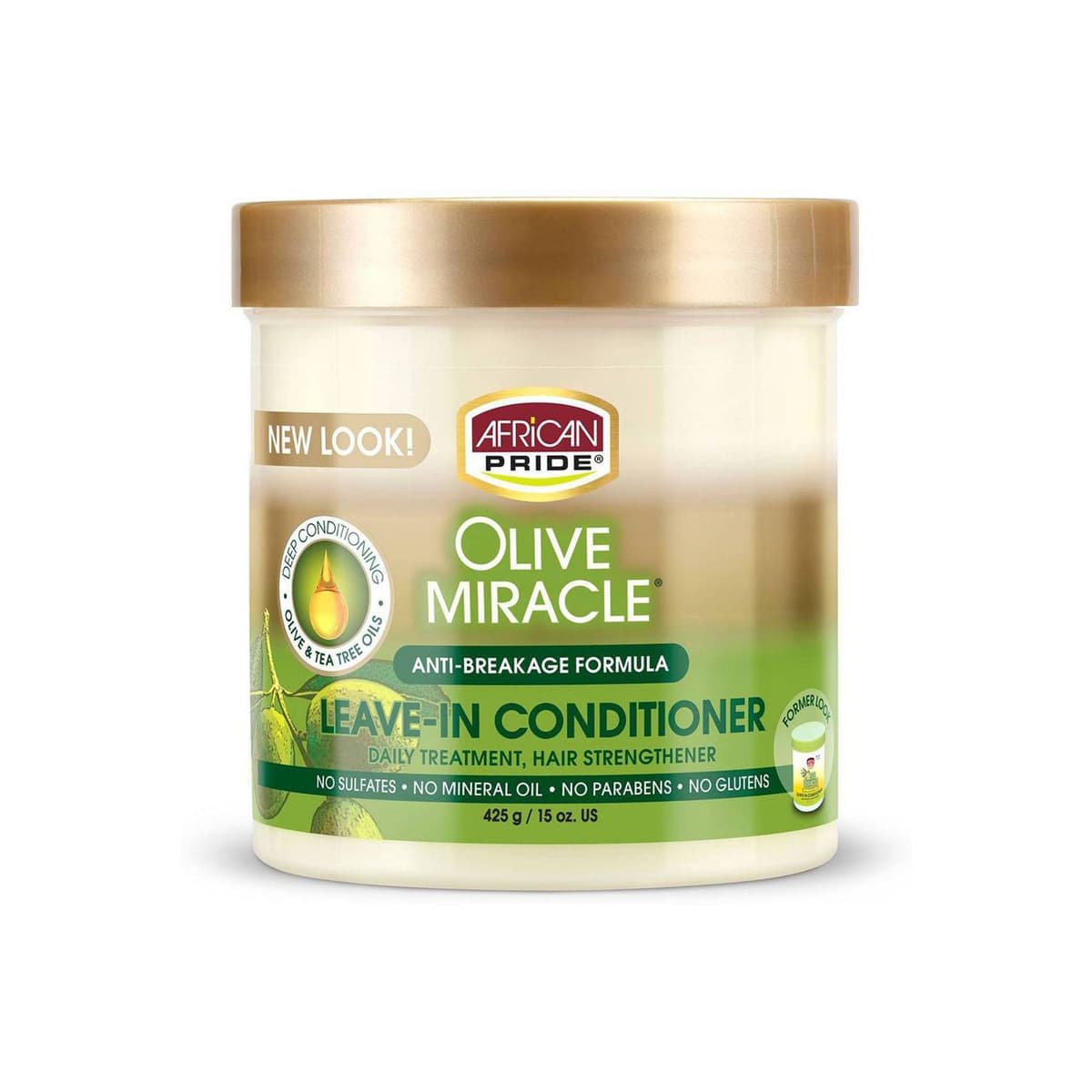 Olive Miracle Anti-Breakage Leave -In Conditioner Cream