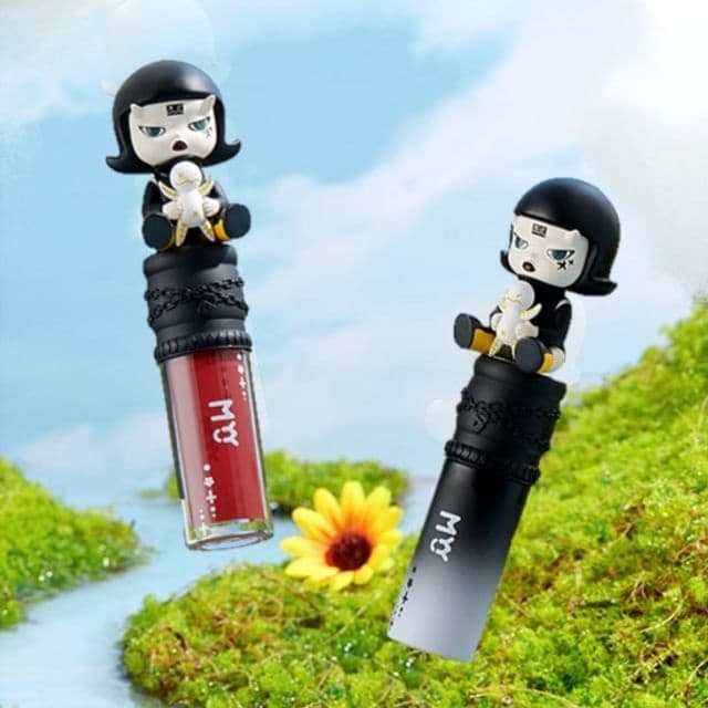 Black Devil Lip Glaze, #08 Red Brown
