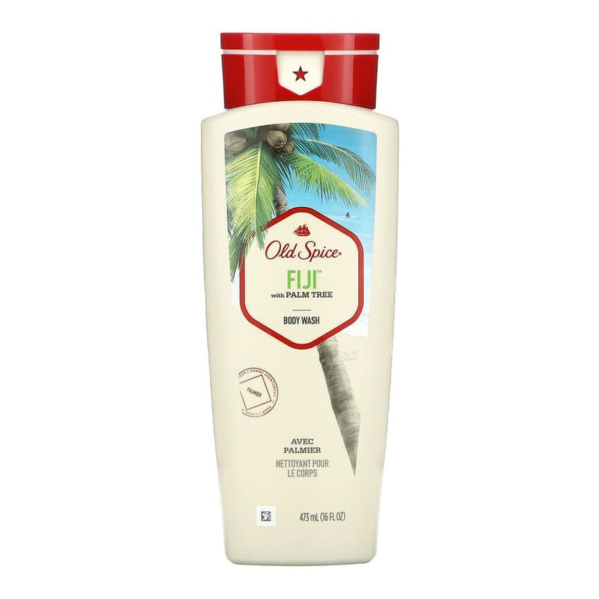 Body Wash, Fiji with Palm Tree