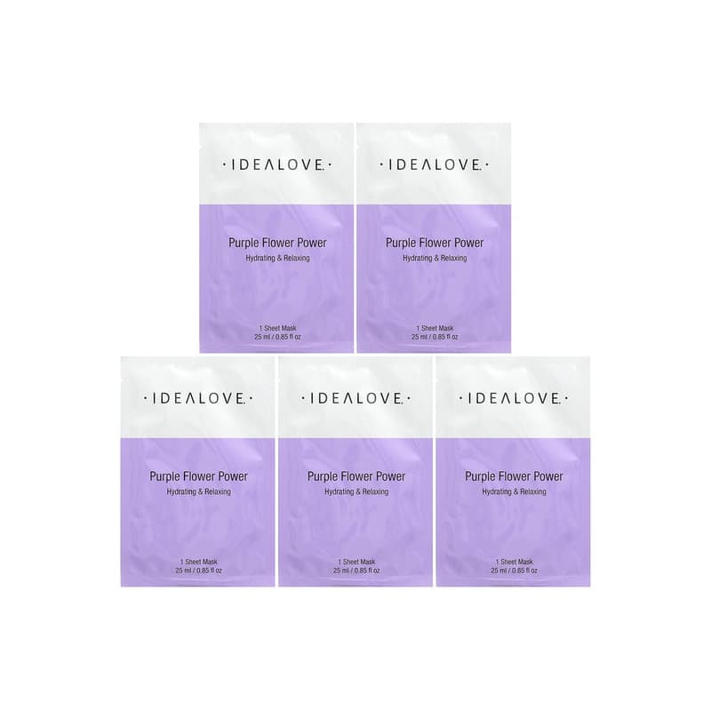 Purple Flower Power, Hydrating & Relaxing