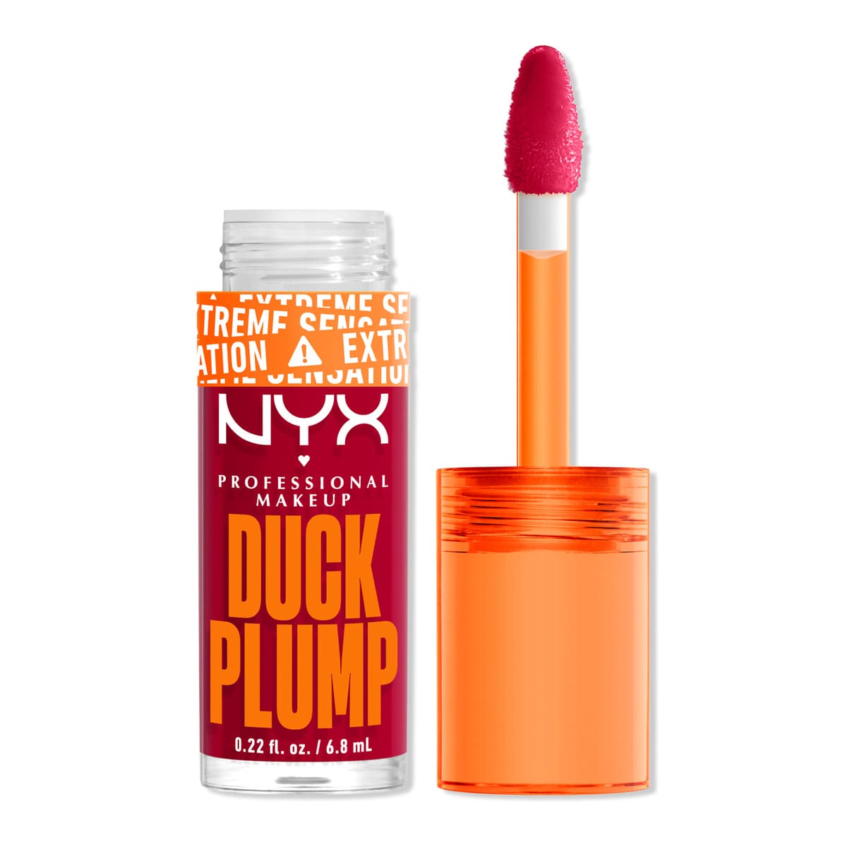 Duck Plump High Pigment Lip Plumping Gloss, Hall of Flame
