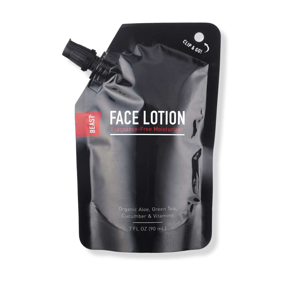Travel Size Face Lotion Pouch
