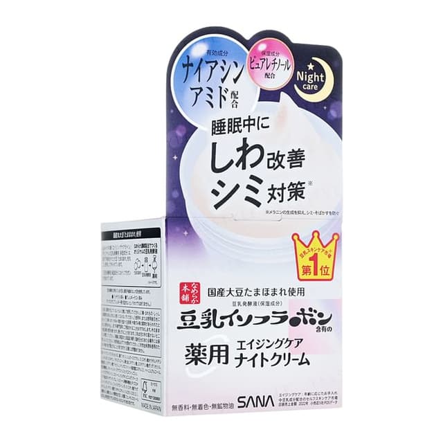 Soy Milk Wrinkle Care Night Cream White