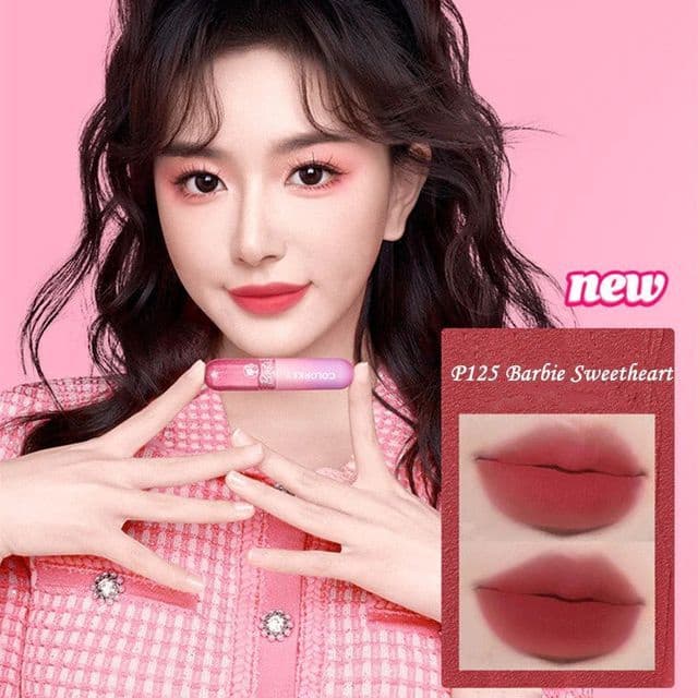 Barbie Series Velvet Mousse Matte Lip Mud, #R126 Sweet & Spicy