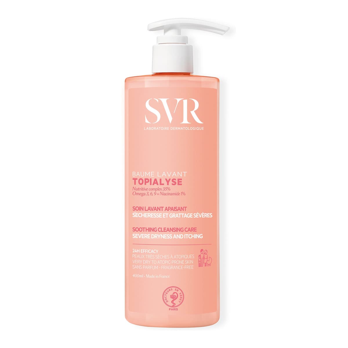 SVR Topialyse All-Over Ultra-Rich, Gentle Wash-Off Cleanser