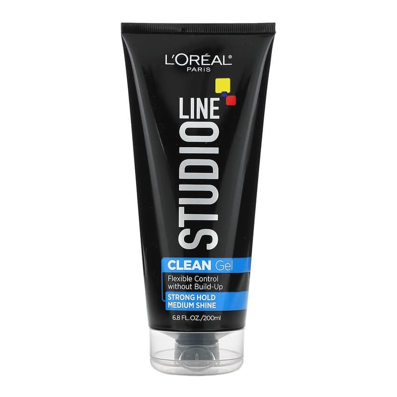 Studio Line Clean Gel, Strong Hold, Medium Shine